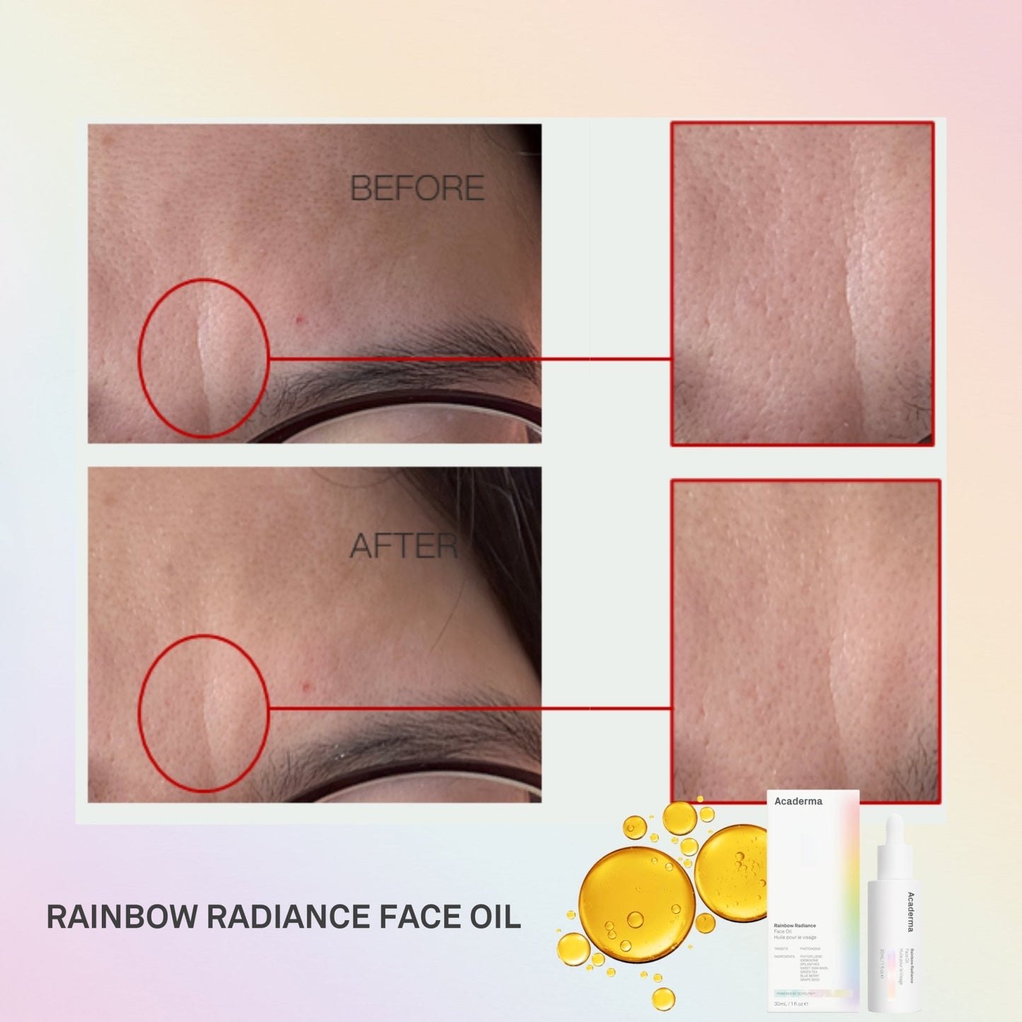 Rainbow Radiance Face Oil - Utopia Beauty
