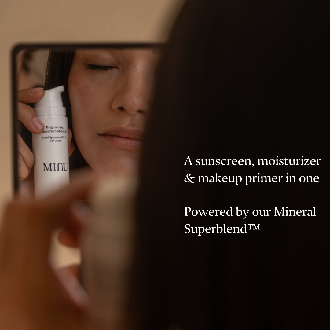 Brightening Sunscreen Minerals