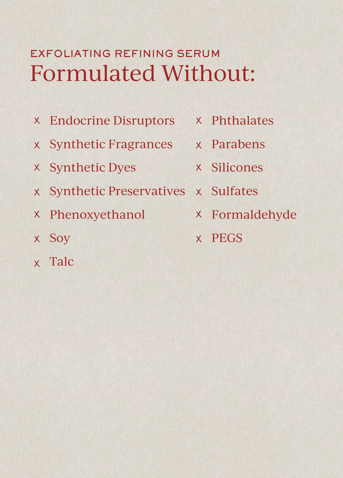 Exfoliating Refining Body Serum