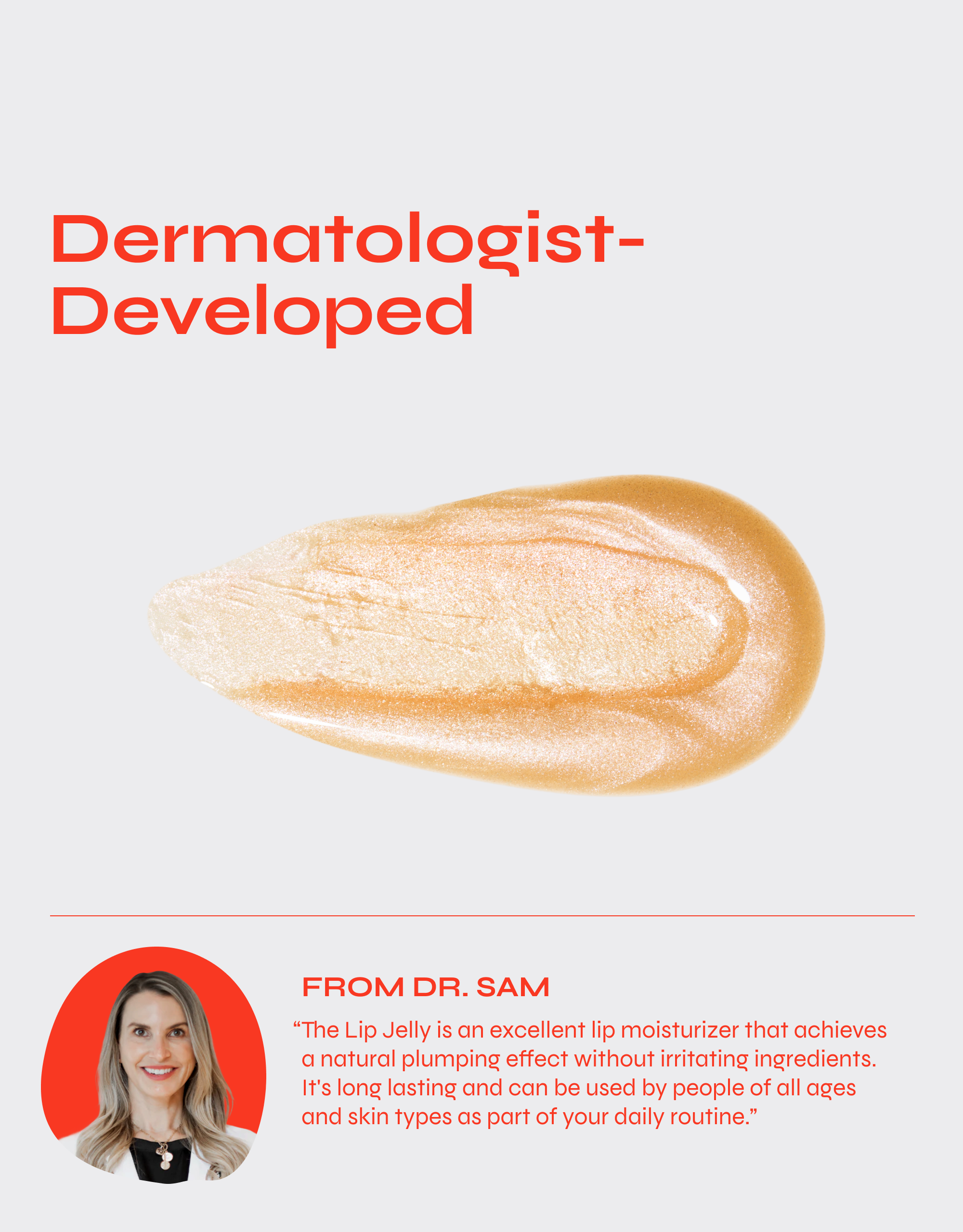 Big & Little Champagne Lip Jelly Tint Set with Squalane and Vitamin E