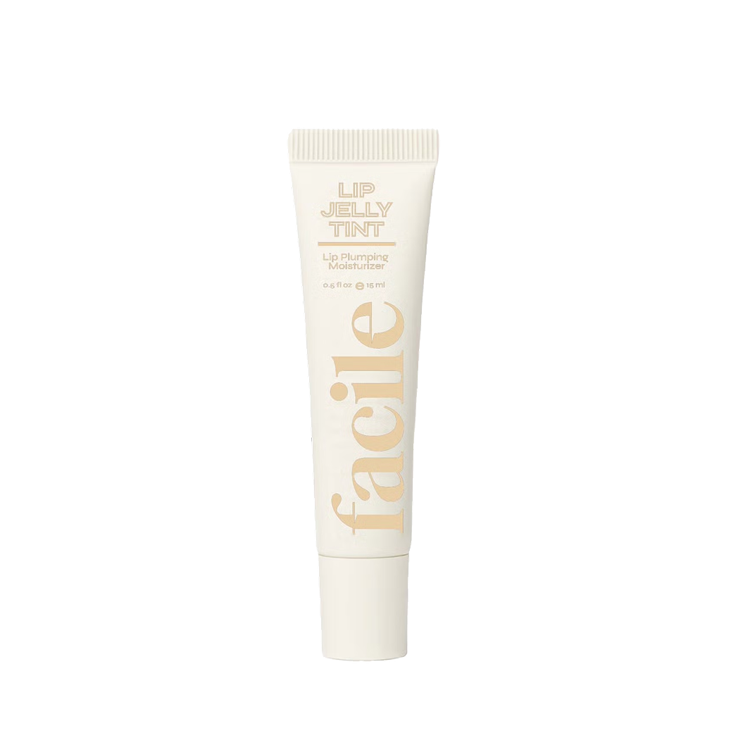 Champagne Lip Jelly Tint Hydrating Tinted Lip Treatment with Squalane and Vitamin E