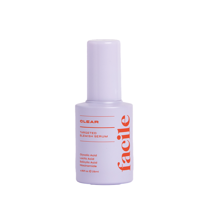 Clear Exfoliating AHA/BHA Serum with Glycolic, Lactic, and Salicylic Acids