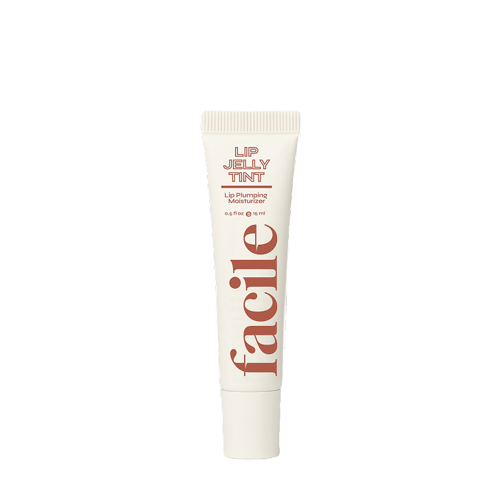 Cognac Lip Jelly Tint Hydrating Tinted Lip Treatment with Squalane and Vitamin E