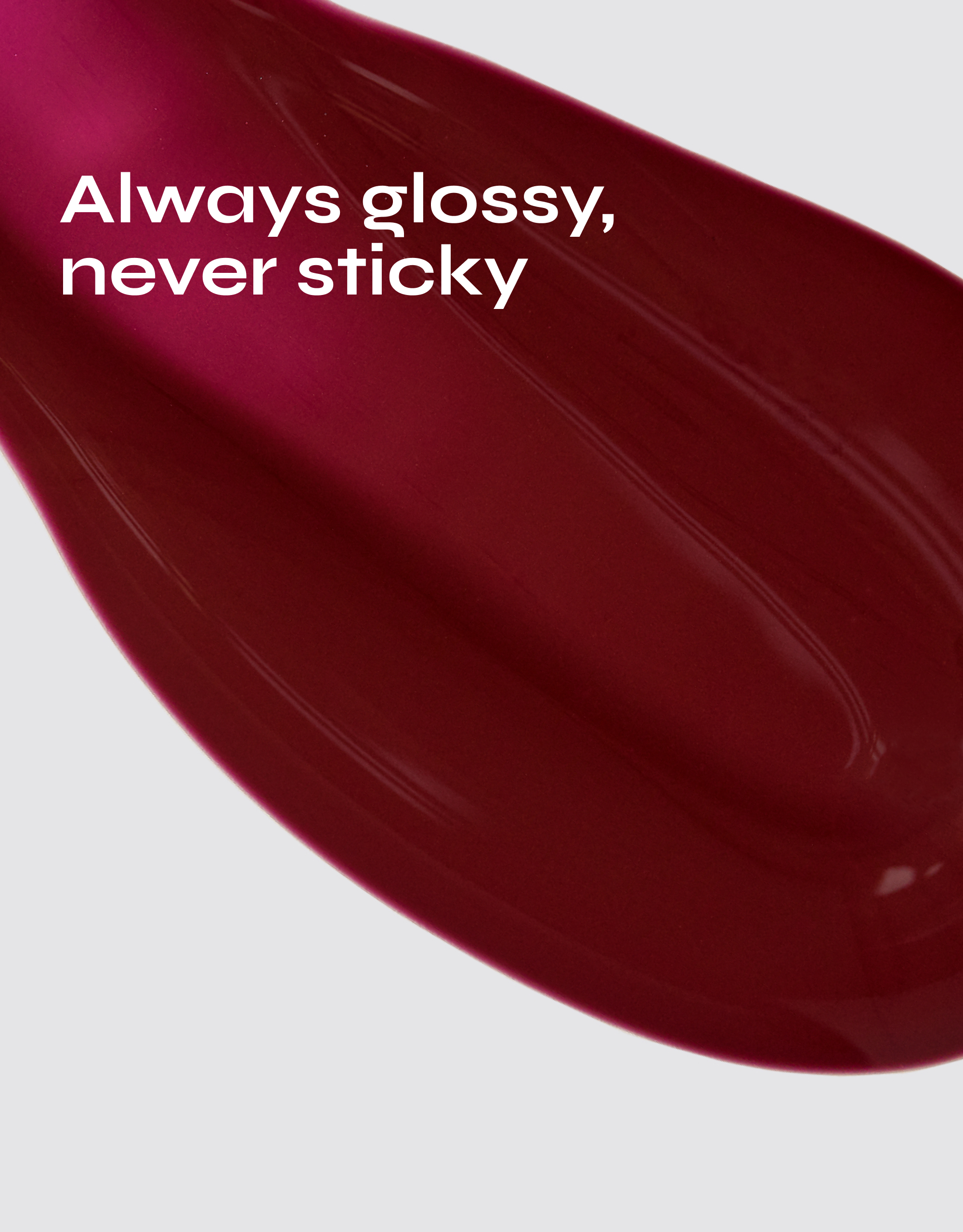 Berry Lip Jelly Tint Hydrating Tinted Lip Treatment with Squalane and Vitamin E