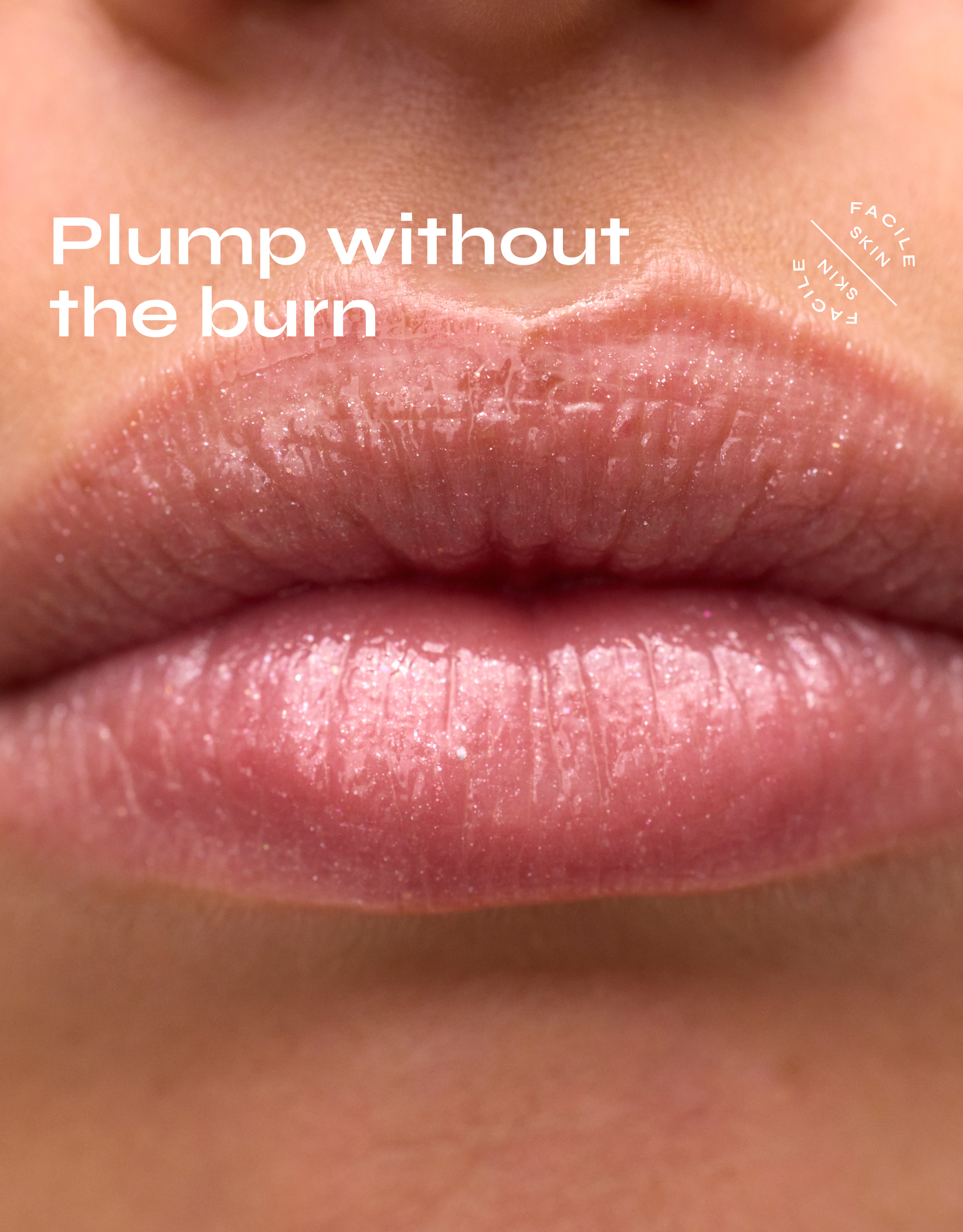 Champagne Lip Jelly Tint Hydrating Tinted Lip Treatment with Squalane and Vitamin E