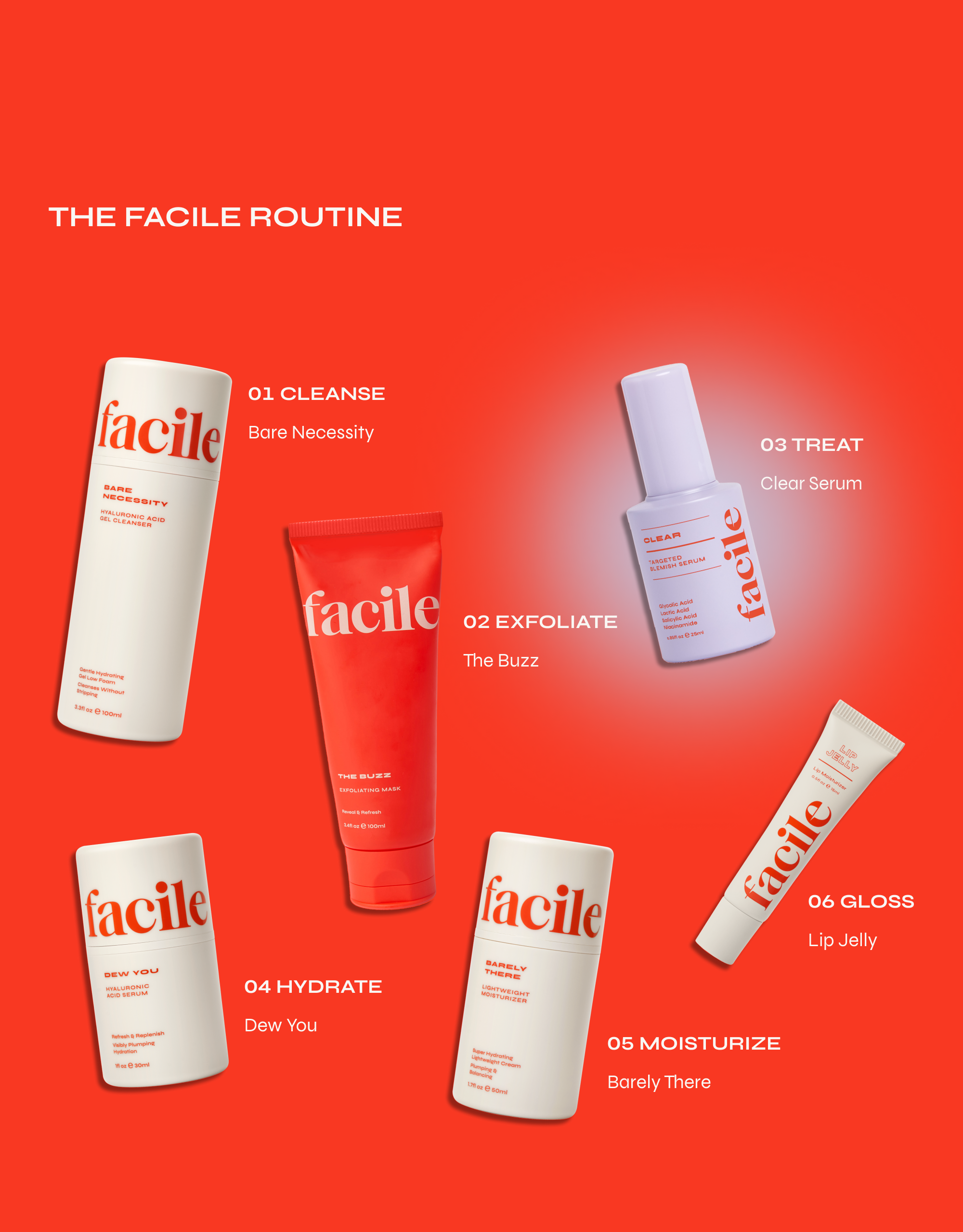 Clear Exfoliating AHA/BHA Serum with Glycolic, Lactic, and Salicylic Acids