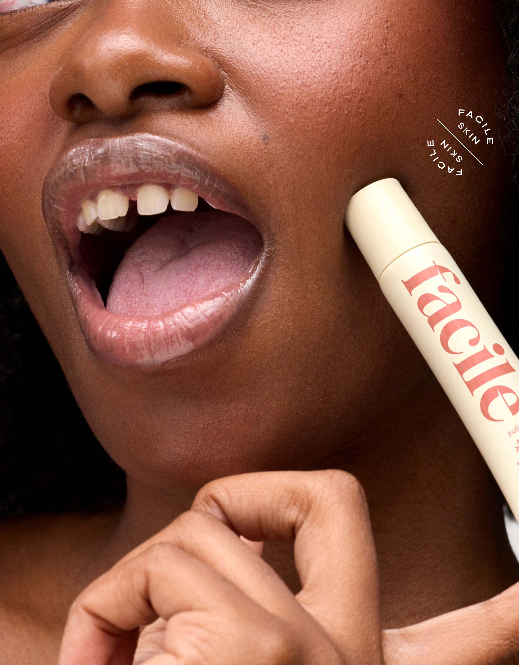 Cognac Lip Jelly Tint Hydrating Tinted Lip Treatment with Squalane and Vitamin E