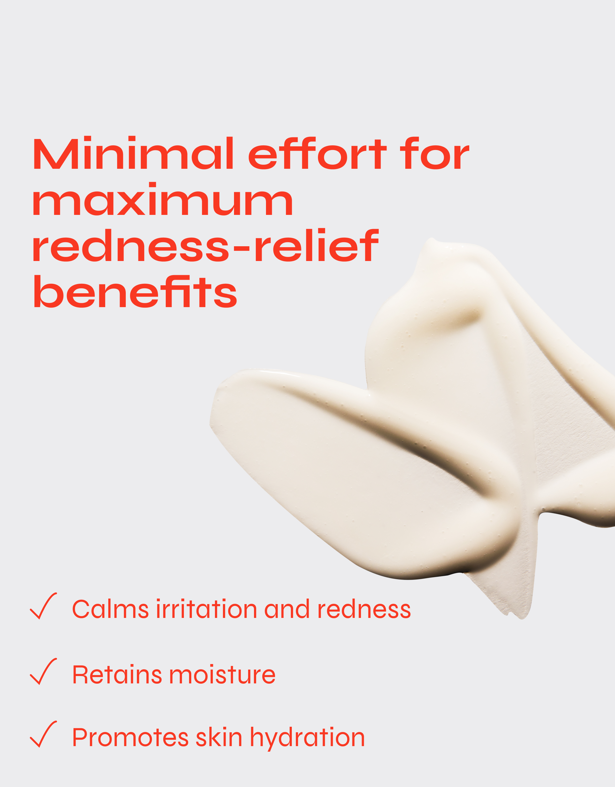 Destress Redness Calming Barrier Serum with Ceramides, Niacinamide and Vitamin C