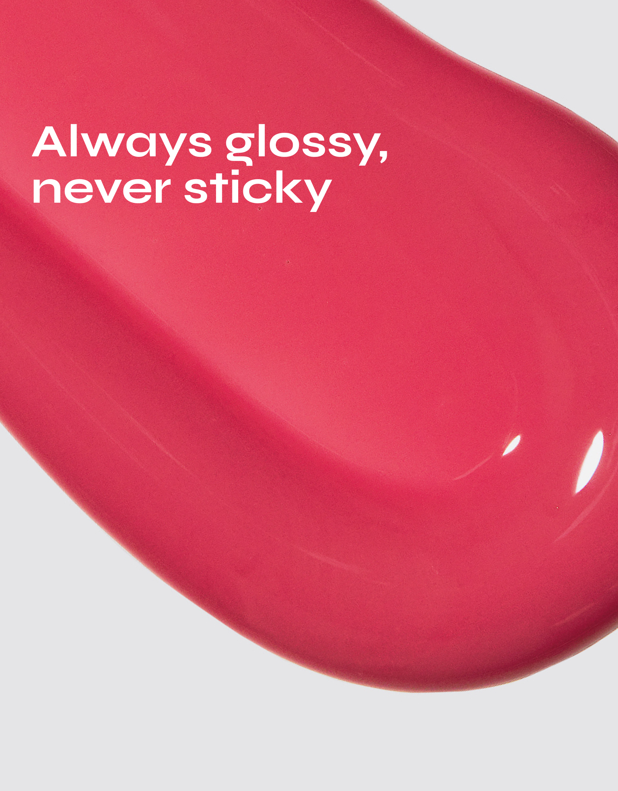 Rose Lip Jelly Tint Hydrating Tinted Lip Treatment with Squalane and Vitamin E