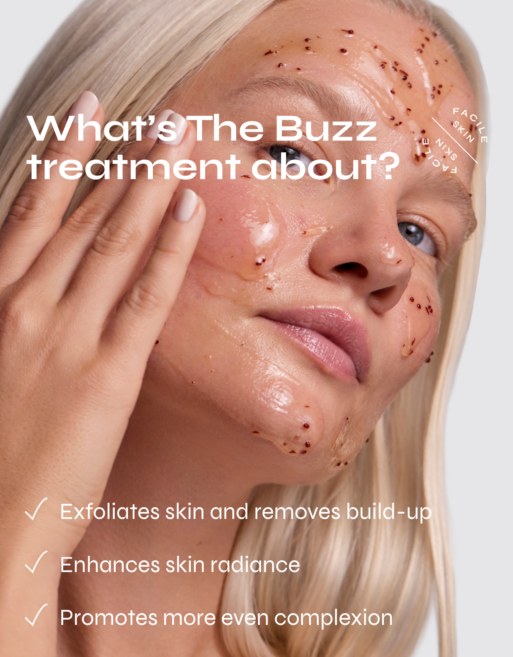 The Buzz Brightening Exfoliating Treatment with Glycolic, Lactic, and Salicylic Acids