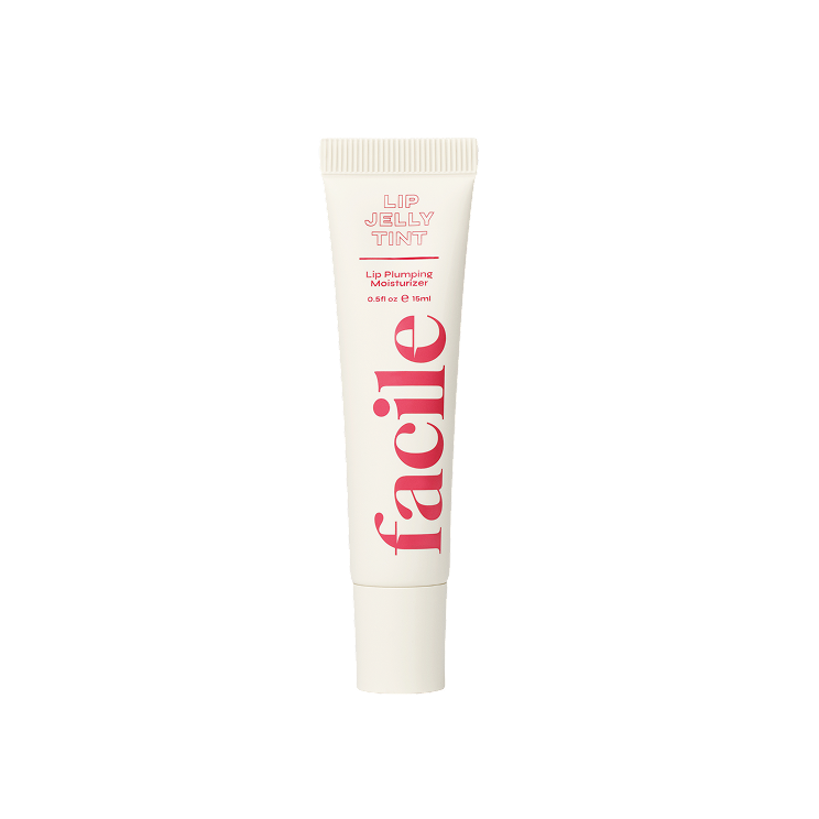 Rose Lip Jelly Tint Hydrating Tinted Lip Treatment with Squalane and Vitamin E