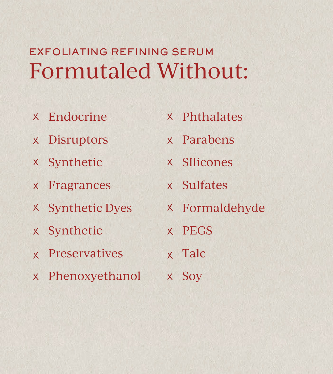 Exfoliating Refining Body Serum