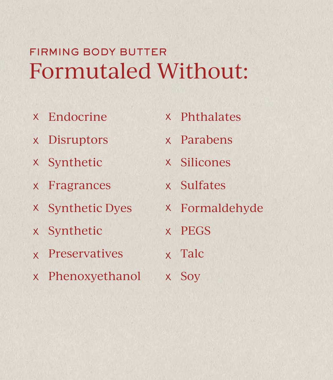 Firming Body Butter
